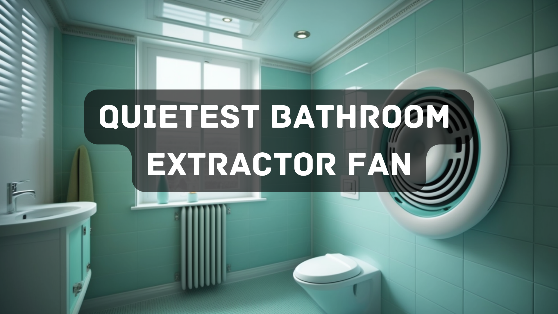 Quietest bathroom extractor fan