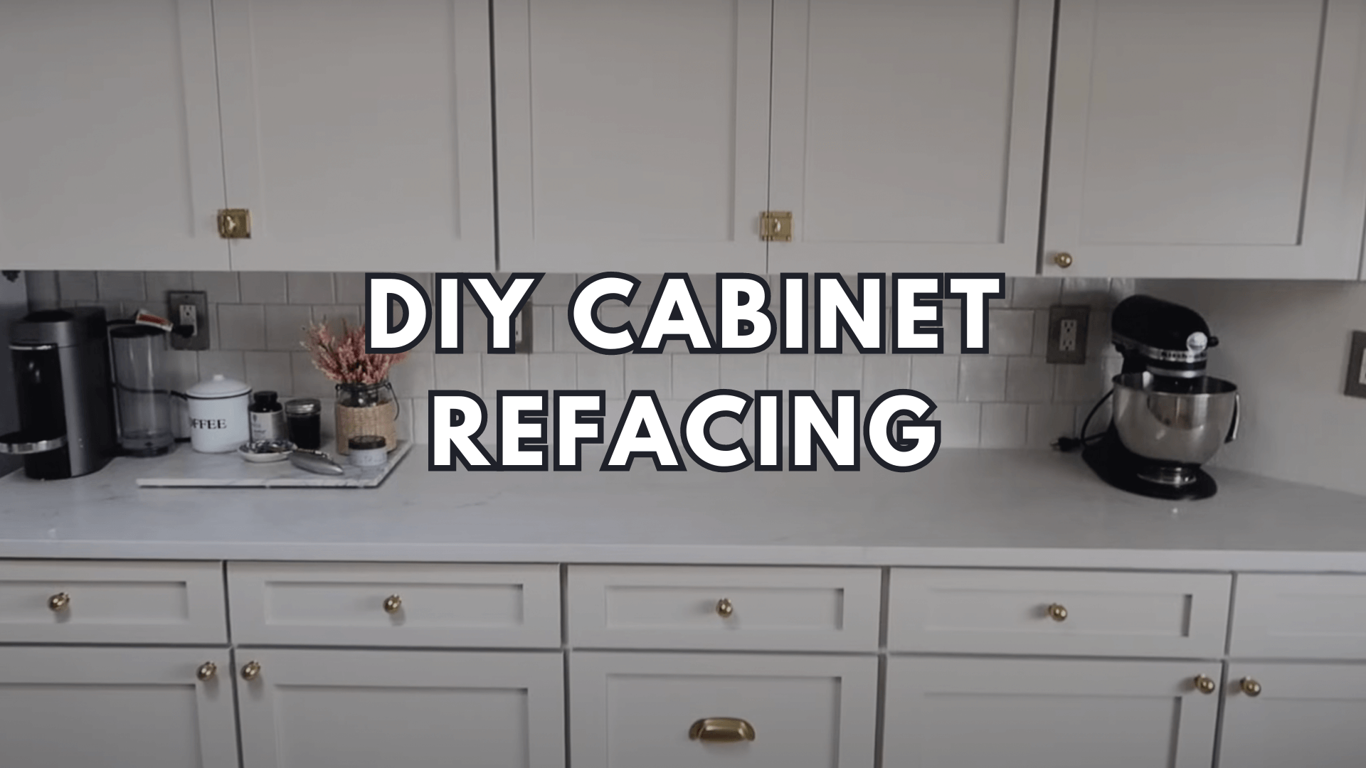 DIY Cabinet Refacing