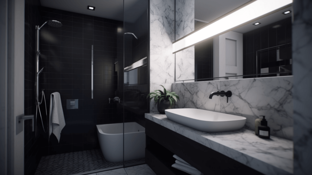 Tiny Modern Bathrooms