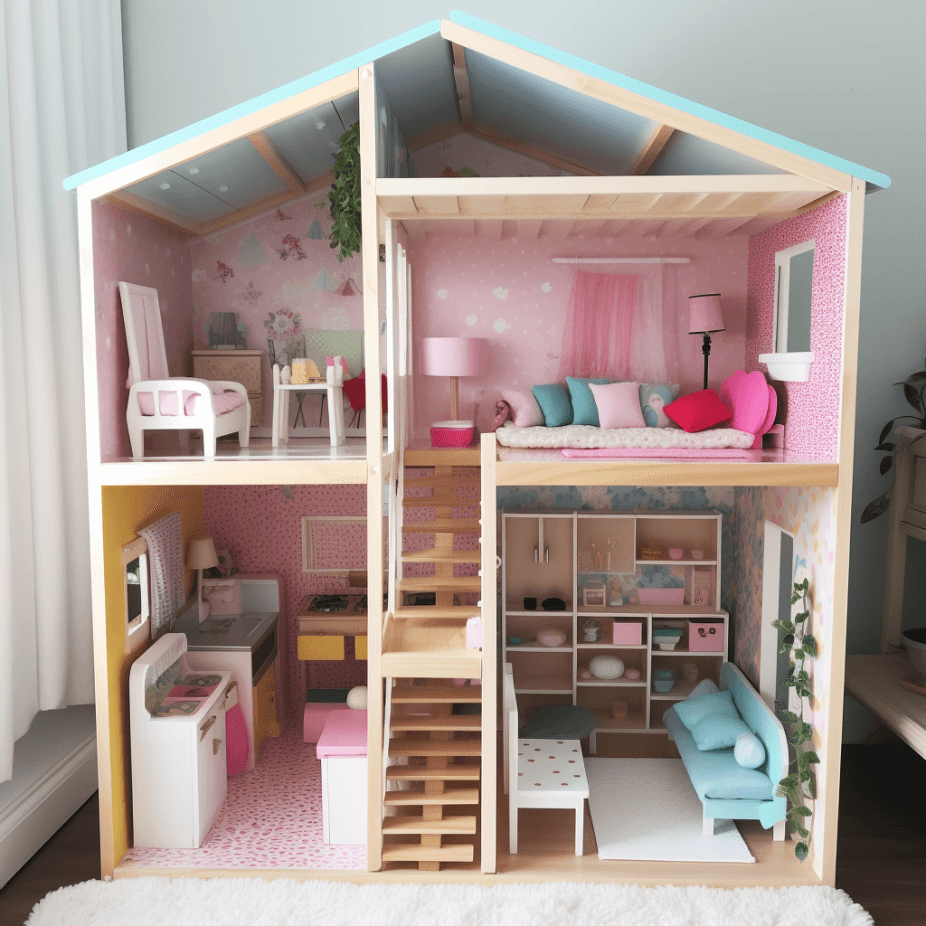 Diy barbie online apartment